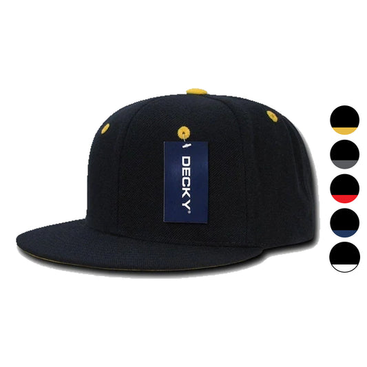 1 Dozen Decky Acrylic Accent Snapbacks Baseball Hats Hat Caps Unisex Wholesale-