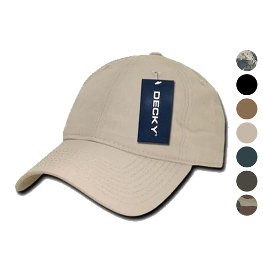 Decky Camo Military Army Acu Woodland Low Crown Relaxed Ripstop Dad Hats Caps-ACU-