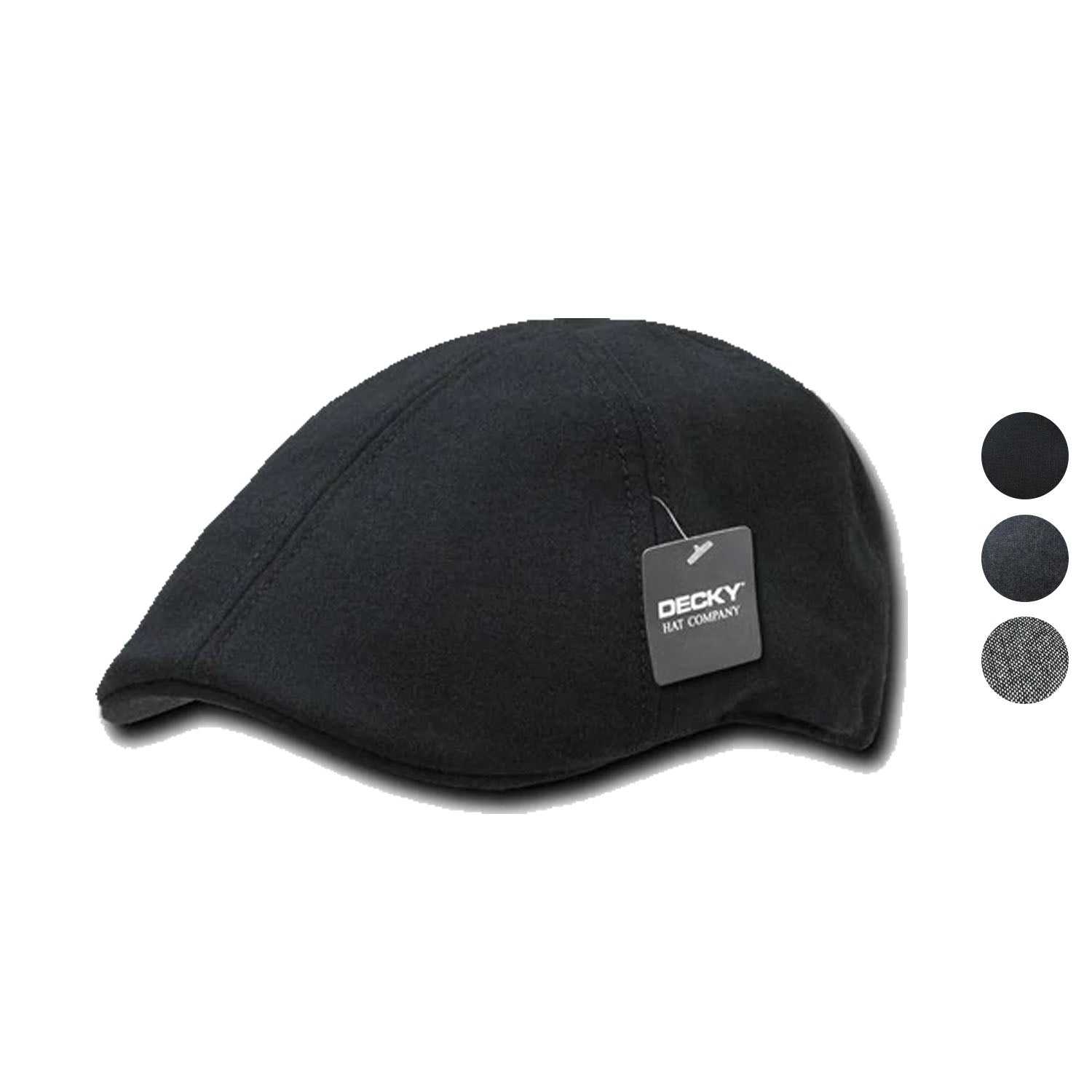 1 Dozen Decky Melton Woven Wool Ivy 6 Panel Hats Caps Warm Ski Wholesale Bulk-