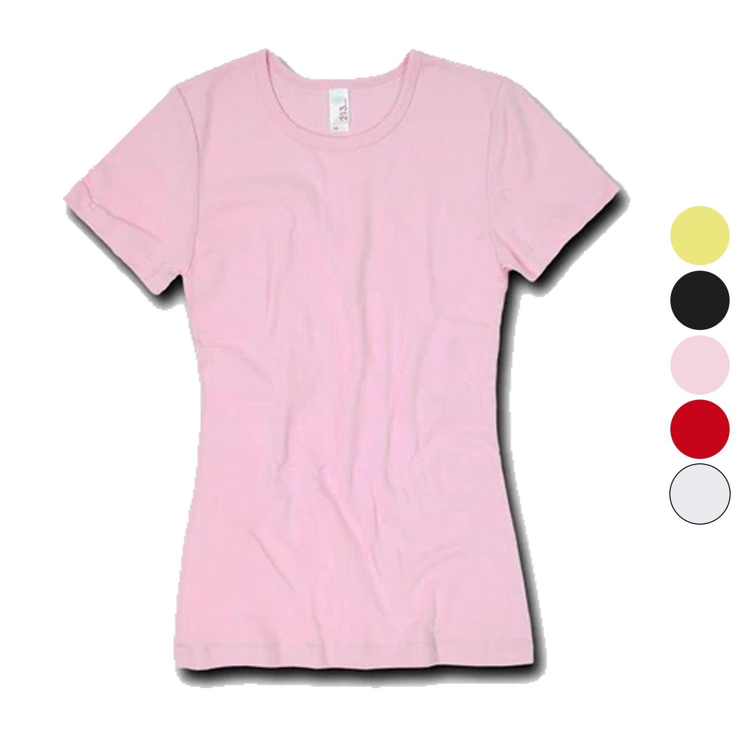 Decky Women'S Women 30S Baby Rib Crew Neck Slim Fit Tank Shirts-Banana-Small-