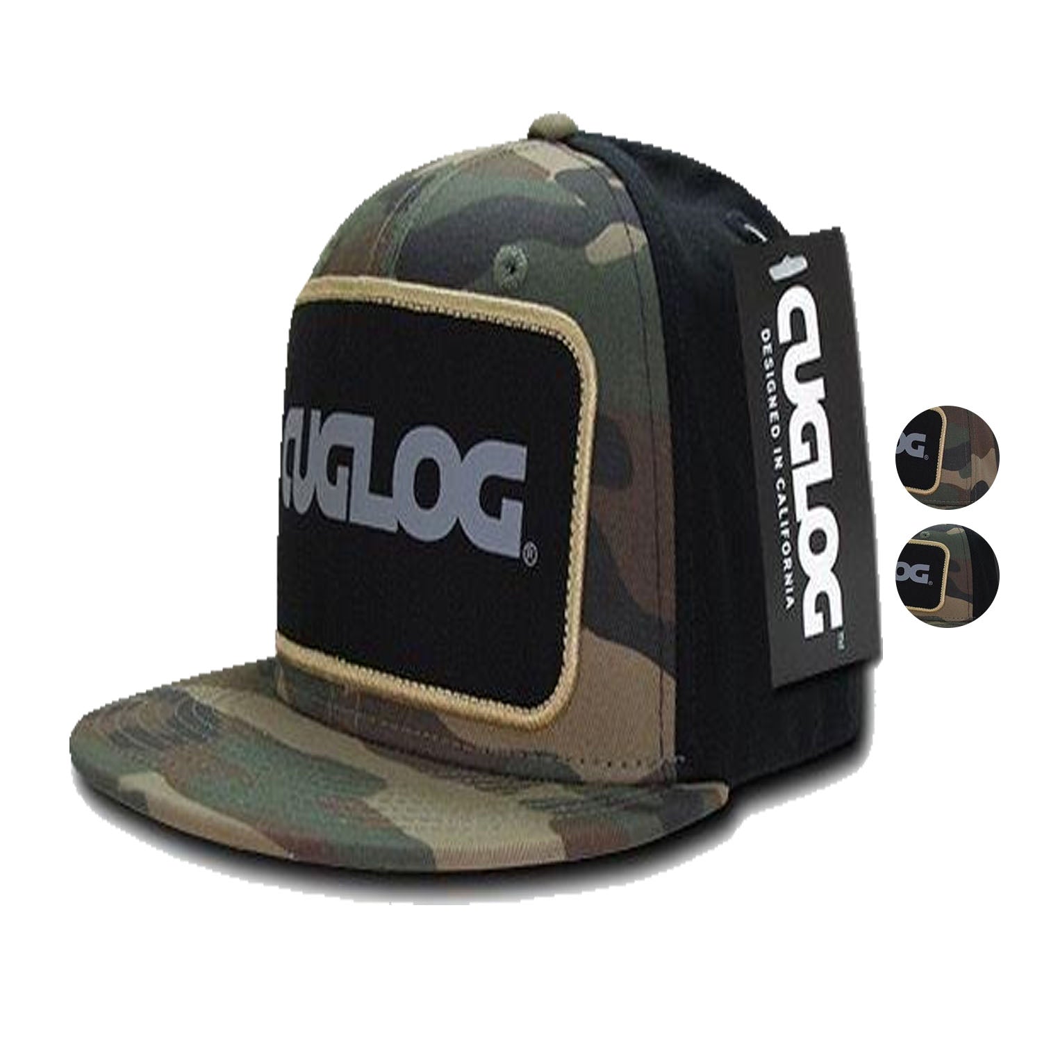 1 Dozen Cuglog Camouflage Camo Patch Snapback Caps Hats Wholesale Bulk-