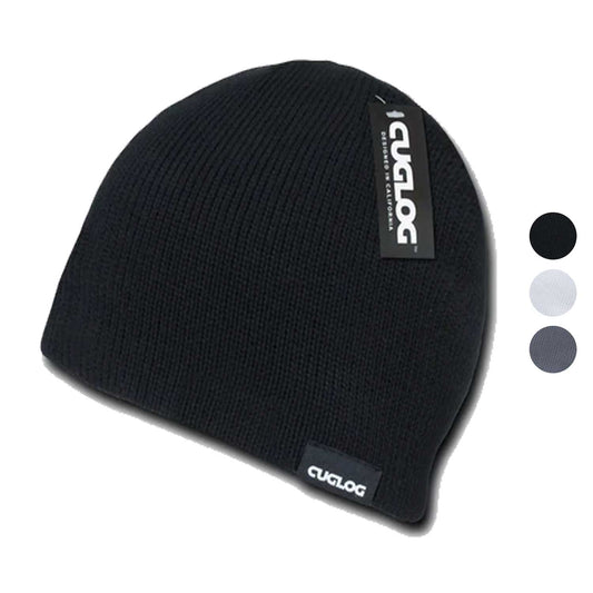 1 Dozen Beanies Snowboard Ski Ribbed Knit Skull Winter Unisex Caps Wholesale Bulk-