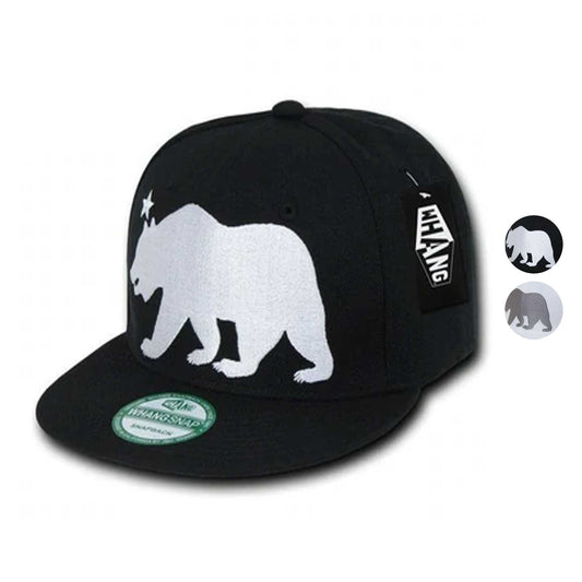 1 Dozen Whang California Cali Republic Monster Snapback Hats Wholesale Lots-