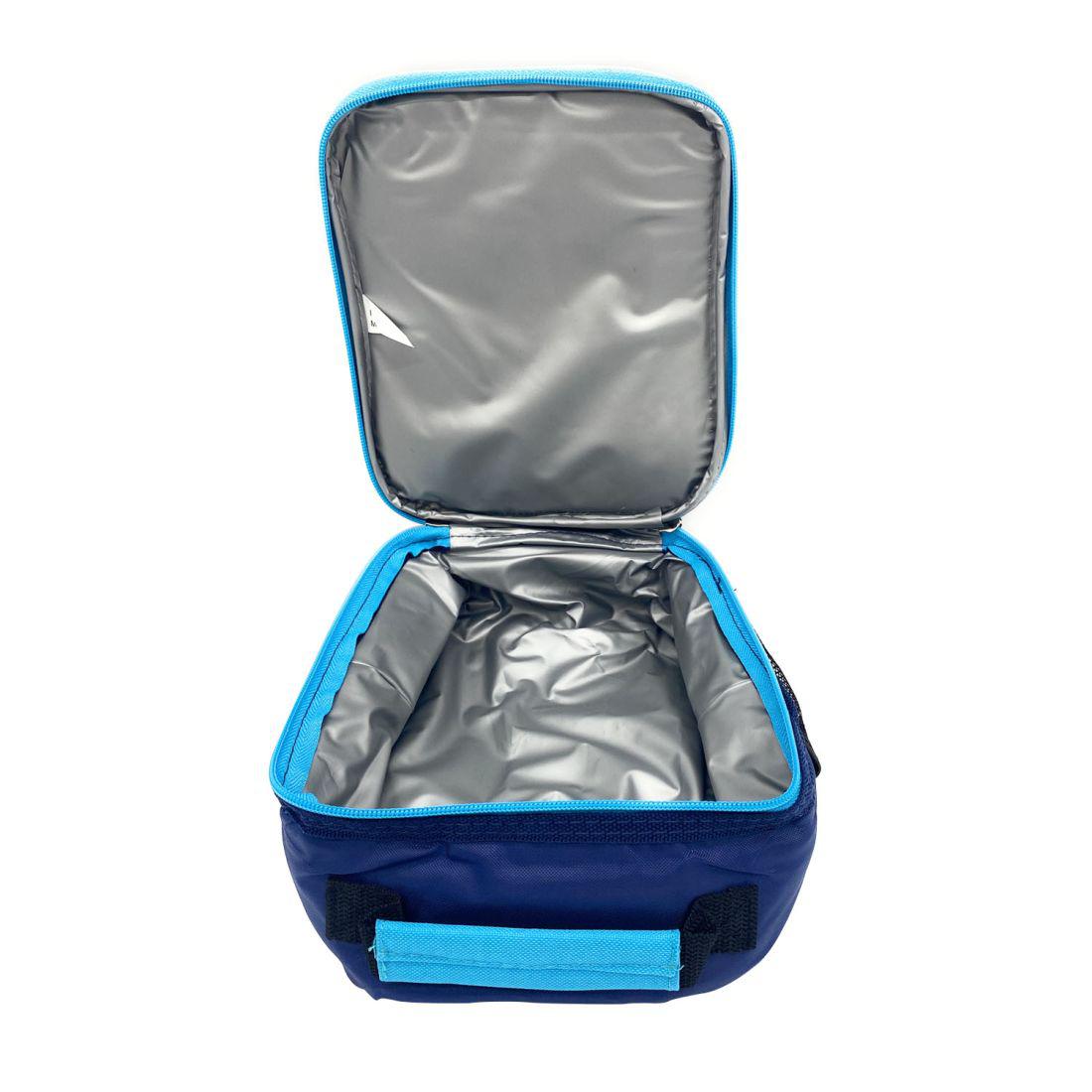 Empire Cove Vertical Insulated Lunch Bag Quilted Cooler Food Tote Picnic Travel-Blue-