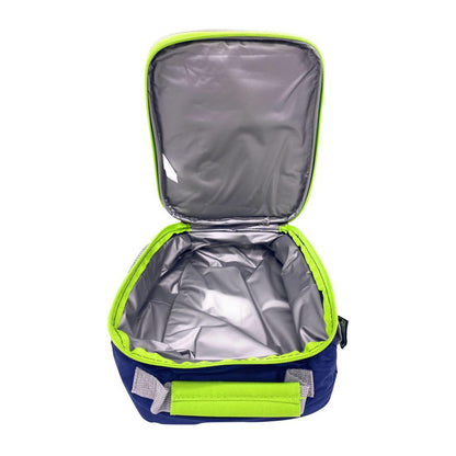 Empire Cove Vertical Insulated Lunch Bag Quilted Cooler Food Tote Picnic Travel-Blue-