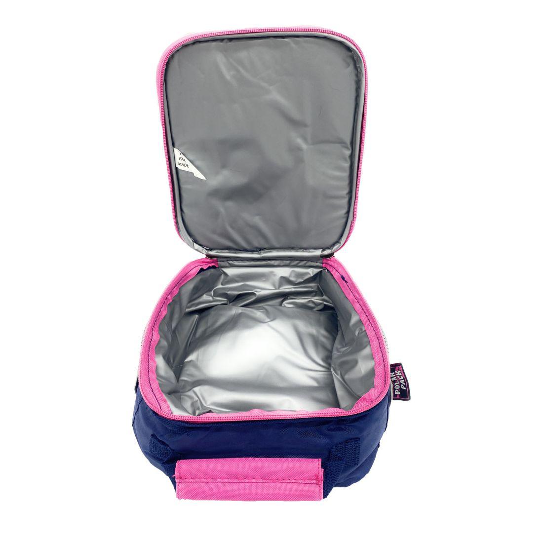 Empire Cove Vertical Insulated Lunch Bag Quilted Cooler Food Tote Picnic Travel-Blue-