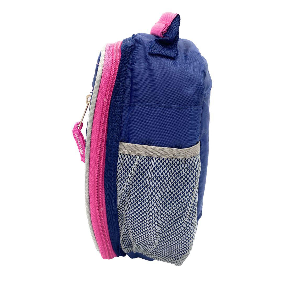 Empire Cove Vertical Insulated Lunch Bag Quilted Cooler Food Tote Picnic Travel-Blue-