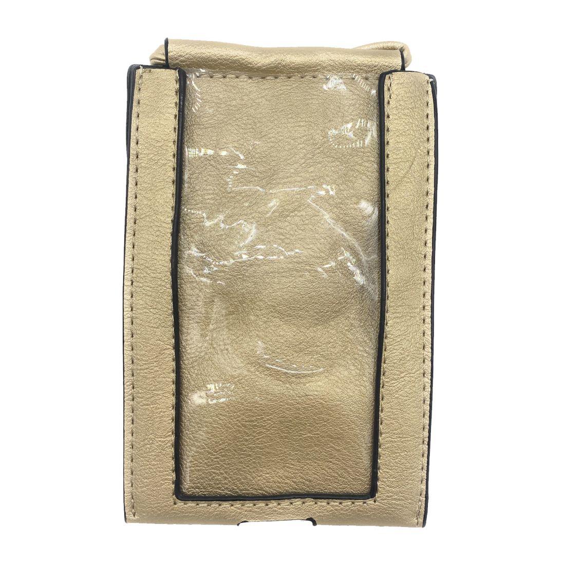 Empire Cove Cell Phone Crossbody Bags Touchscreen Clear Window Wallet Pouch Purse-Black-