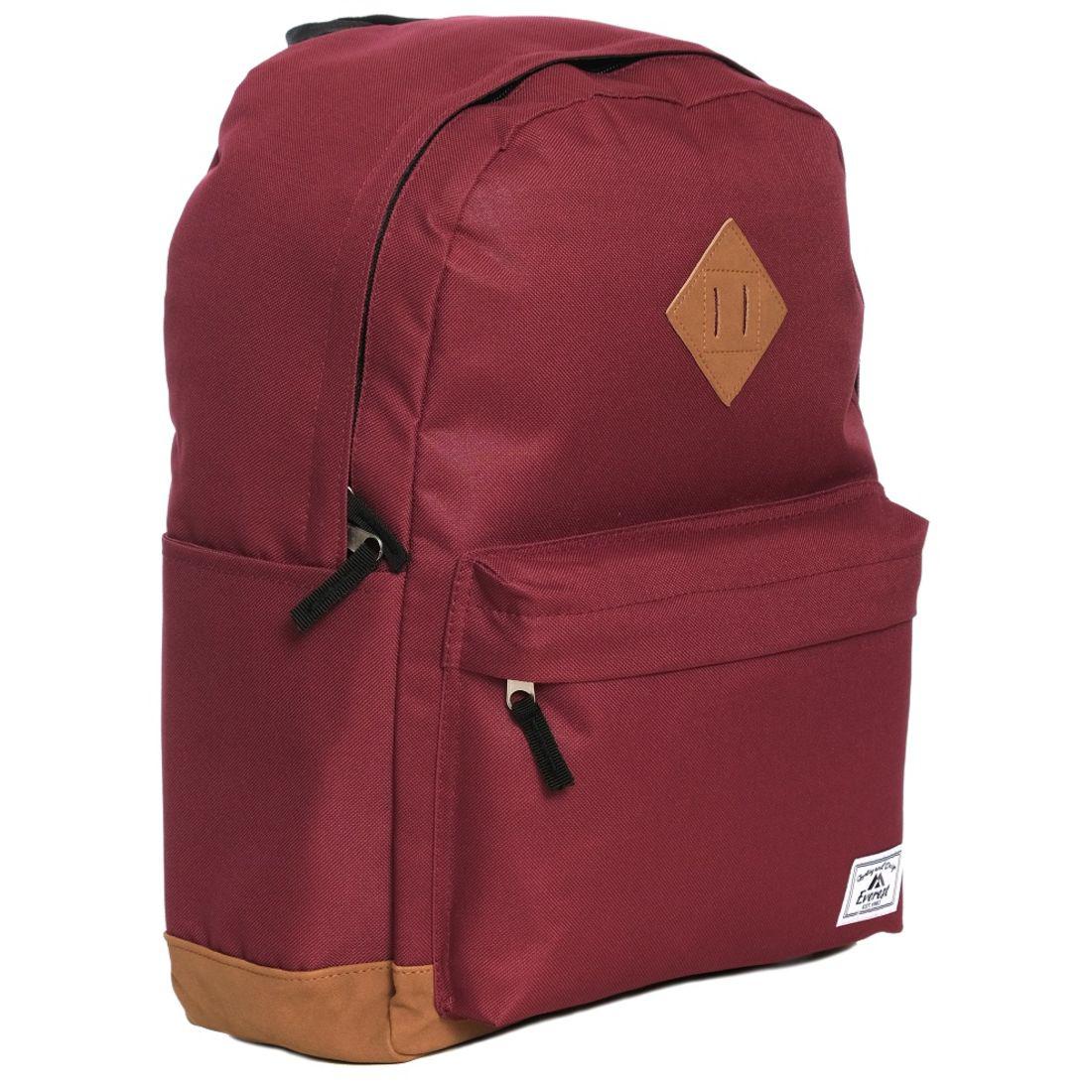 Everest Vintage Laptop Backpack-Black-