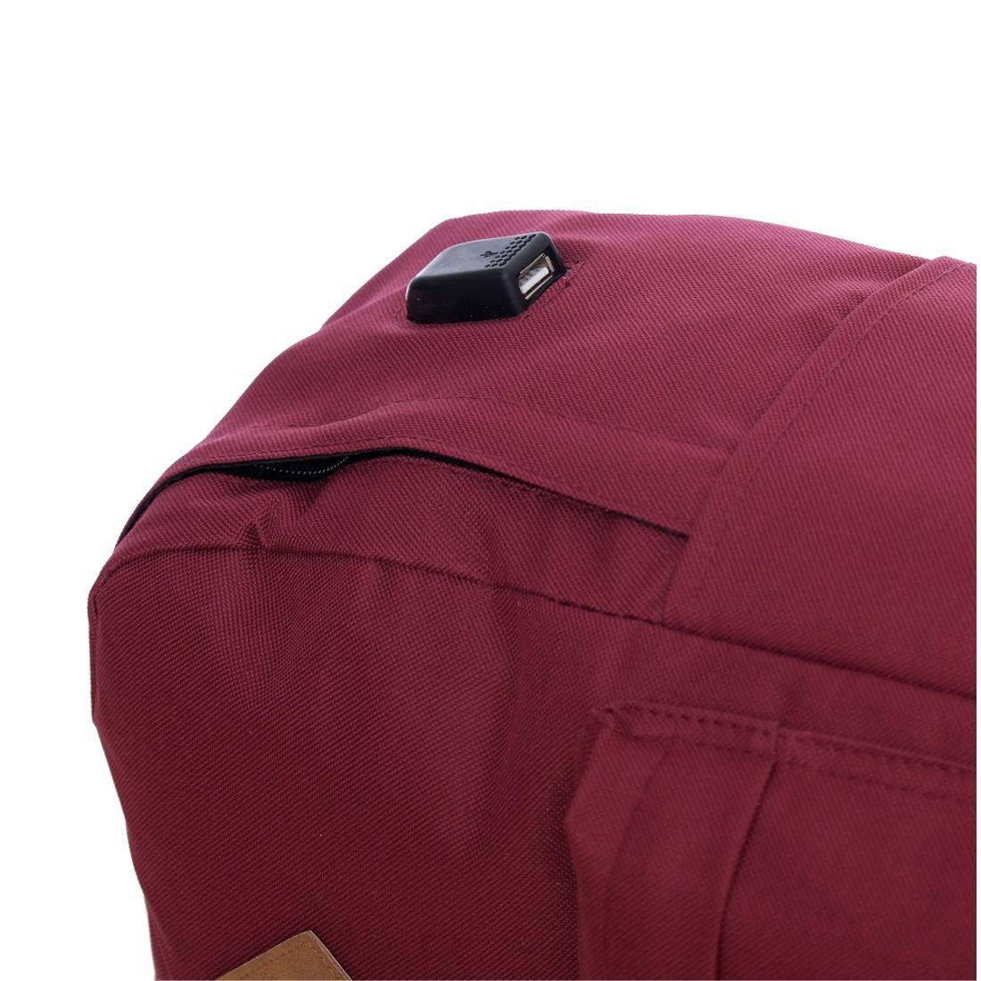 Everest Vintage Laptop Backpack-Black-