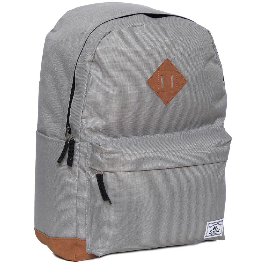 Everest Vintage Laptop Backpack-Black-