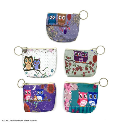 Empire Cove Womens 3 Piece Gift Set Cute Owl Tote Bag Coin Pouch Sunglasses Travel-
