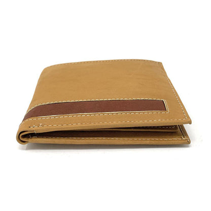 Empire Cove Stylish Genuine Leather Bifold Wallets Mens Womens-Black-