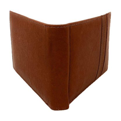 Empire Cove Stylish Genuine Leather Bifold Wallets Mens Womens-Black-