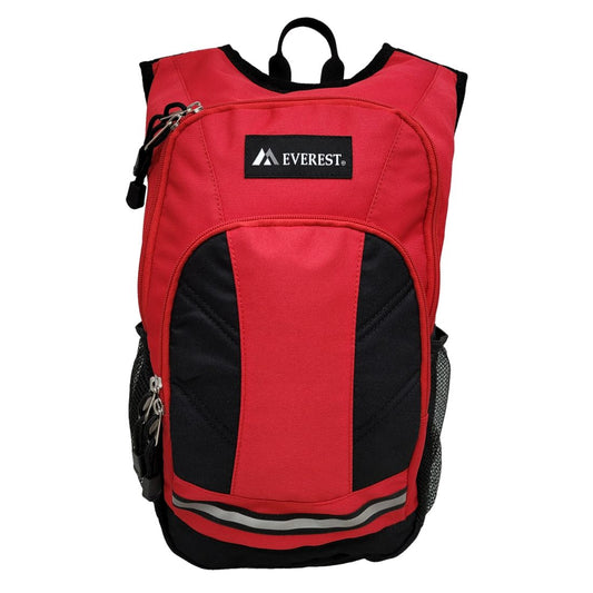 Everest Mini Hiking Back Pack-Red / Black-