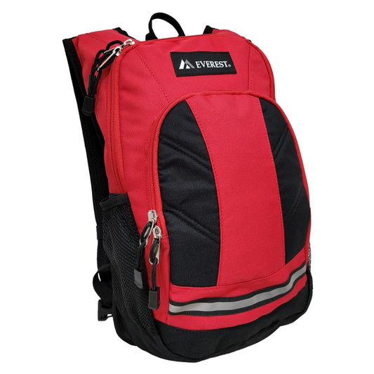 Everest Mini Hiking Back Pack-Dark Gray / Black-