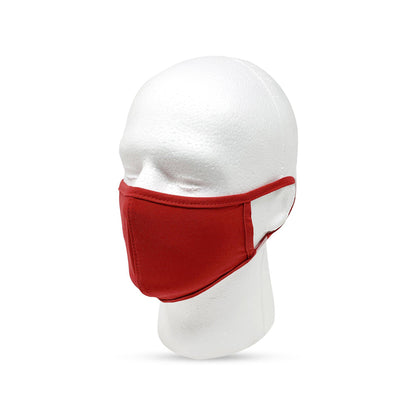 1 Dozen Cotton Face Mask Single Ply Soft Promotional Masks Wholesale Bulk Lot-Black-