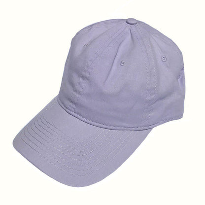 1 Dozen Womens Lightweight Brushed Cotton Baseball Hats Caps 6 Panel Low Crown Summer Colors Wholesale Bulk-