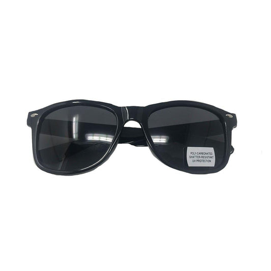 Boys Girls Kids Toddlers Children Sunglasses UV Protection Top Styles w/ Pouch-Black (Classic Way)-