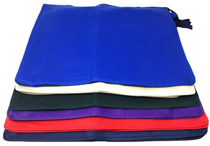 Large Big 20inch Zippered Reusable Grocery Shopping Tote Bags With Gusset-Royal-