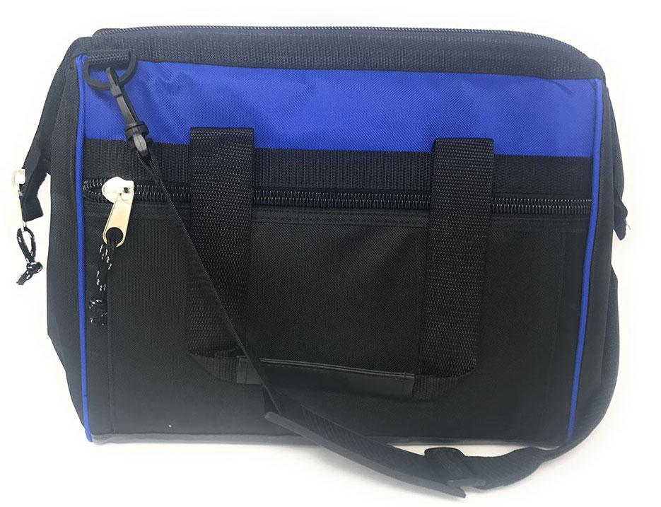 Big Large Cooler Lunch Box Bag Wide Mouth Straps Picnic Beer Drink Water 14inch-RED / BLACK-
