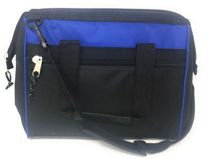 Big Large Cooler Lunch Box Bag Wide Mouth Straps Picnic Beer Drink Water 14inch-RED / BLACK-