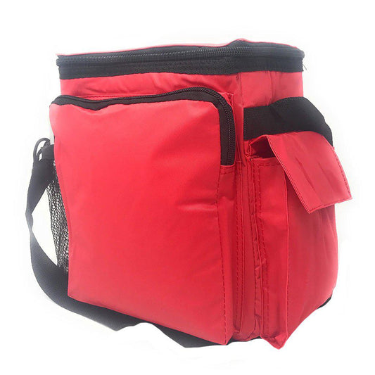Insulated Lunch Cooler Box Bag 12-Pack Picnic Beer Bottles Water Food 8 X10inch-