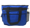 Large Tote Bags For Shopping Grocery Work Travel School W/ Organizer 16x14inch-Royal-