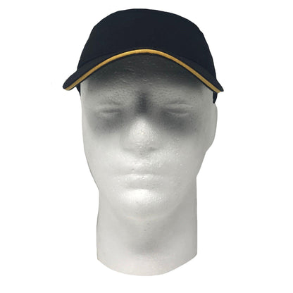 1 Dozen Washed Sandwich Cotton Sun Beach Visors Gold Wholesale Lot Bulk-