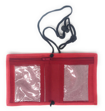 5 Conference Badges Id Card Holders Bi Fold Trade Show Wallets Wholesale Bulk-
