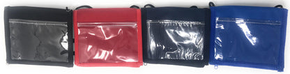5 Conference Badges Id Card Holders Bi Fold Trade Show Wallets Wholesale Bulk-