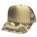 Camo Camouflage Hunting Fishing Trucker Baseball Foam Mesh Hats Caps-Camo/Lt Loden-