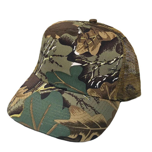 1 Dozen Camouflage Camo Hunting Baseball Trucker Mesh Hats Caps Wholesale Bulk-