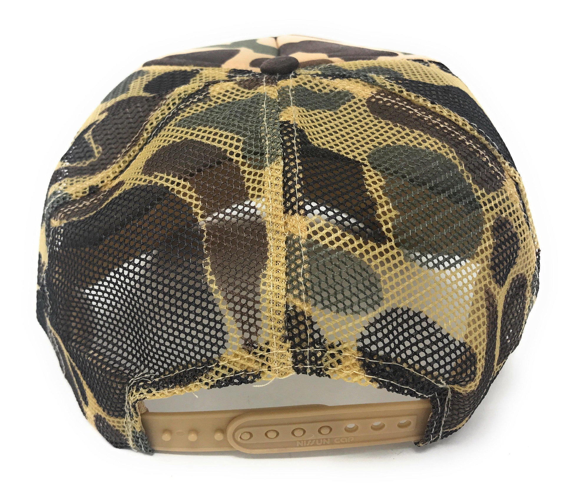 1 Dozen Camouflage Camo Hunting Baseball Trucker Foam Mesh Hats Caps Wholesale Lot Bulk-Green Camo/Lt Loden-