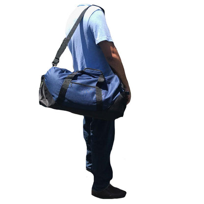 30 Lot Large 21inch Duffle Bags Two Tone Work Travel Sports Gym Carry-On Luggage Wholesale Bulk-