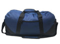 21 inch Large Duffle Bags Two Tone Work Travel Sports Gym Carry-On Luggage-NAVY / BLACK-