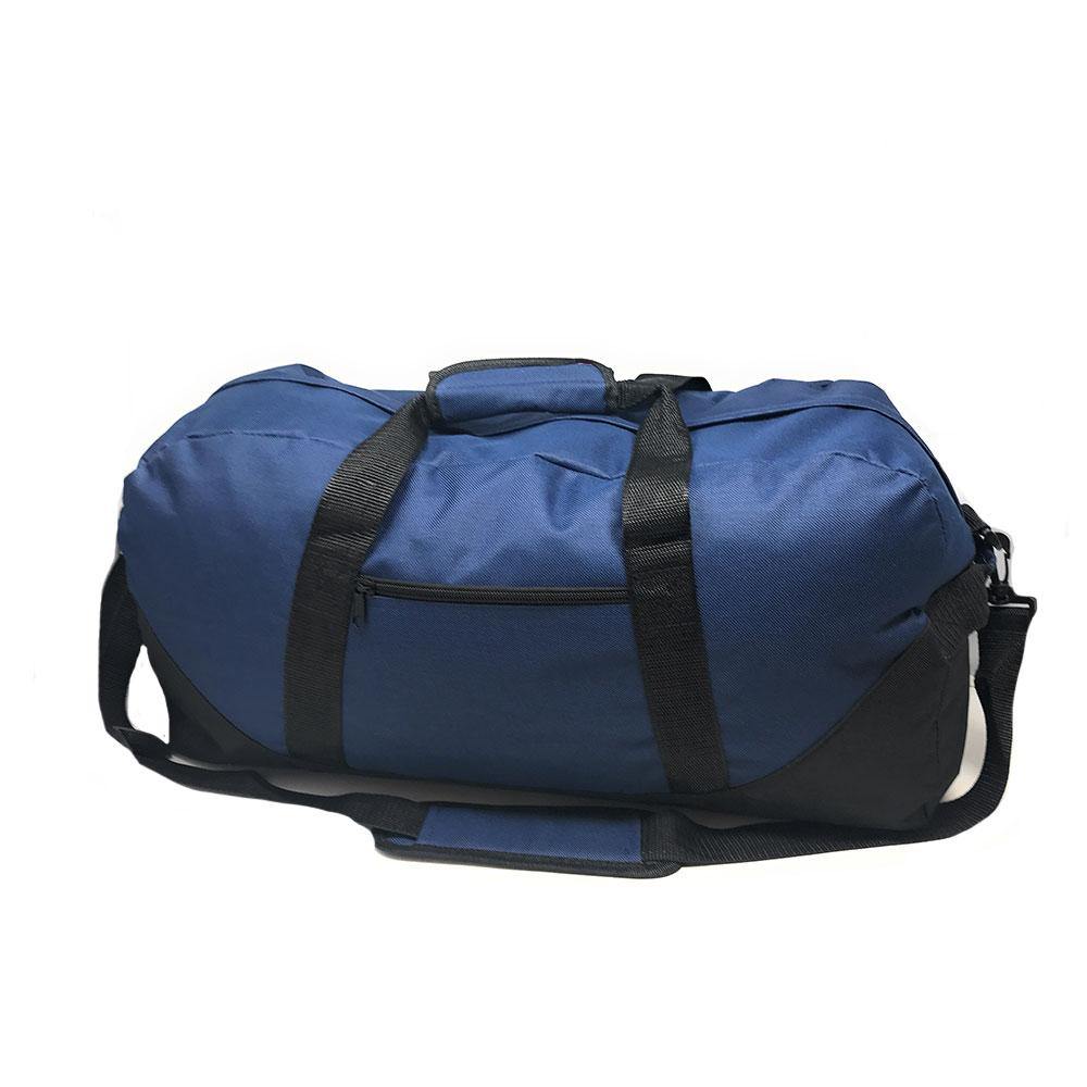 21 inch Large Duffle Bags Two Tone Work Travel Sports Gym Carry-On Luggage-NAVY / BLACK-