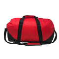 21 inch Large Duffle Bags Two Tone Work Travel Sports Gym Carry-On Luggage-RED / BLACK-
