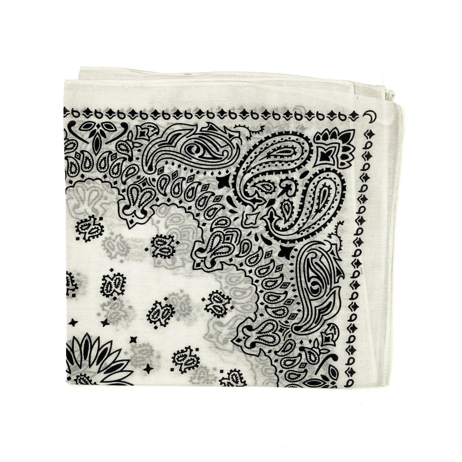 1 Dozen Bandanas Assorted Paisley 100% Cotton Cloth Face Mask Scarf Washable-Dark Colors - Assorted-