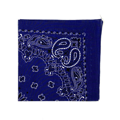 1 Dozen Bandanas Assorted Paisley 100% Cotton Cloth Face Mask Scarf Washable-Dark Colors - Assorted-