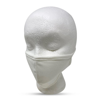 1 Dozen Cotton Face Mask Single Ply Soft Promotional Masks Wholesale Bulk Lot-Black-