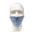 Cotton Face Mask Single Ply Washable Reusable Soft Cloth Masks Mouth Nose Ear-Sky-