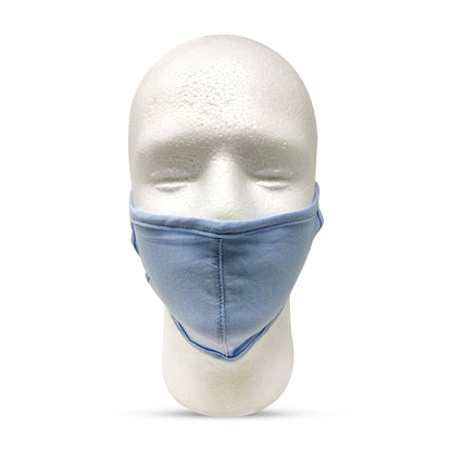 1 Dozen Cotton Face Mask Single Ply Soft Promotional Masks Wholesale Bulk Lot-Black-