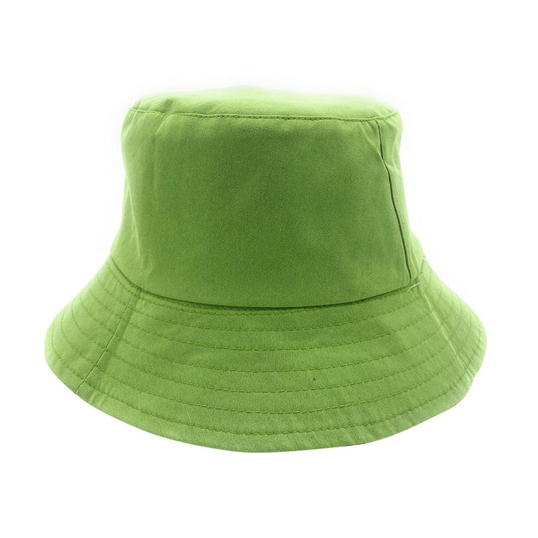 Empire Cove Checkered Tile Bucket Hat Reversible Fisherman Cap Women Men-Black-