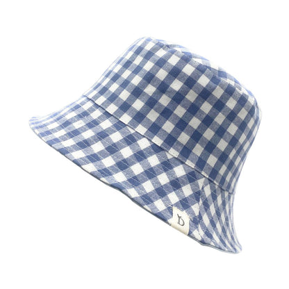 Empire Cove Checkered Tile Bucket Hat Reversible Fisherman Cap Women Men-Black-