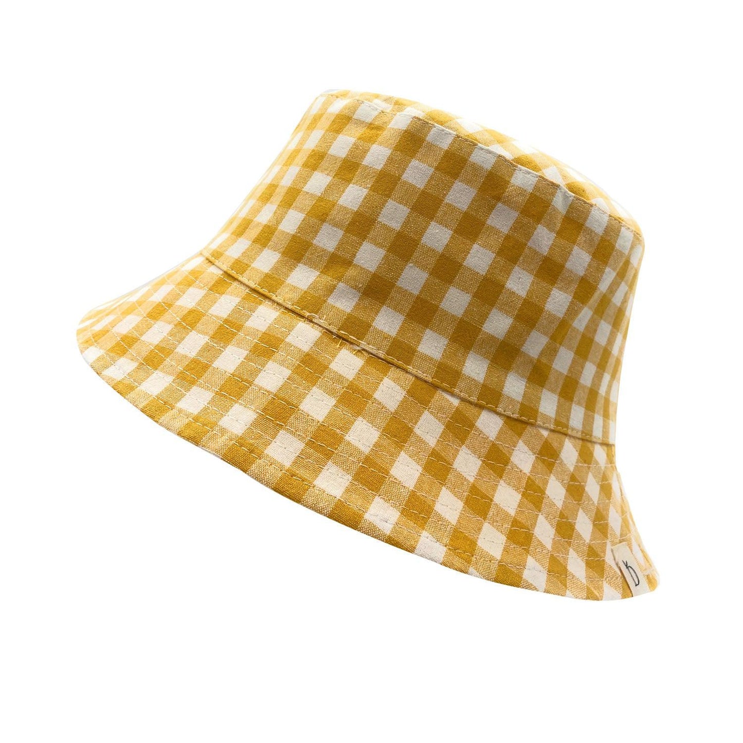 Empire Cove Checkered Tile Bucket Hat Reversible Fisherman Cap Women Men-Black-