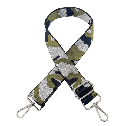 Empire Cove Shoulder Purse Bag Guitar Straps Crossbody Handbag Adjustable-Camo Green-