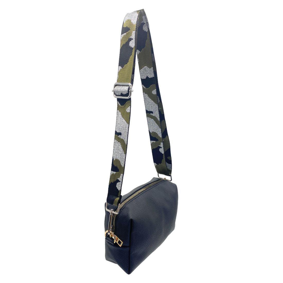 Empire Cove Shoulder Purse Bag Guitar Straps Crossbody Handbag Adjustable-Camo Green-