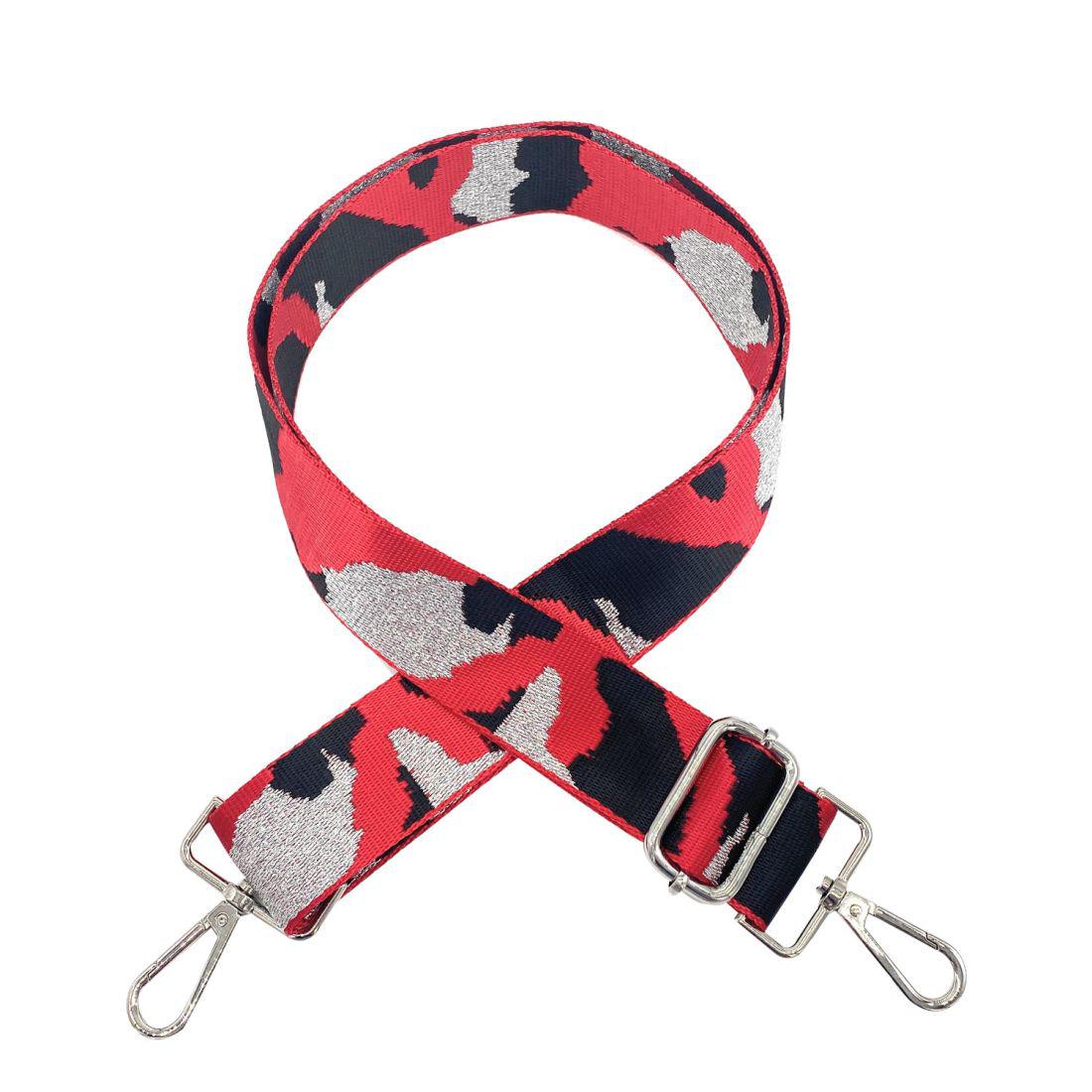 Empire Cove Shoulder Purse Bag Guitar Straps Crossbody Handbag Adjustable-Camo Red-