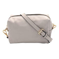 Empire Cove Faux Leather Crossbody Bag Purse Shoulder Handbag Messenger-Beige-